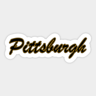 Football Fan of Pittsburgh Sticker